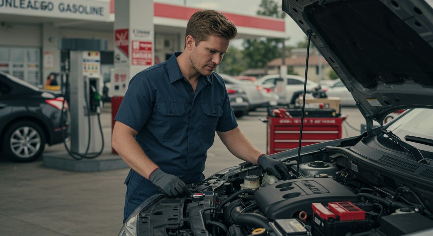 Az ólommentes benzin javítja a motorok hatékonyságát.