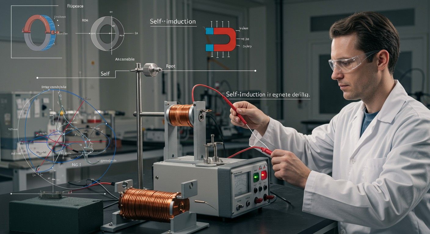 Az önindukció a mágneses energia tárolásának alapja.