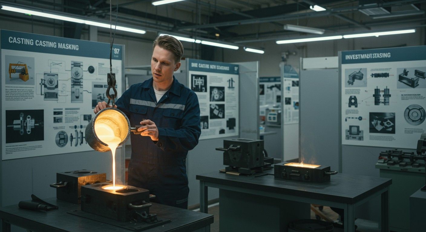 Az öntési technológiák alapvetően befolyásolják a minőséget.
