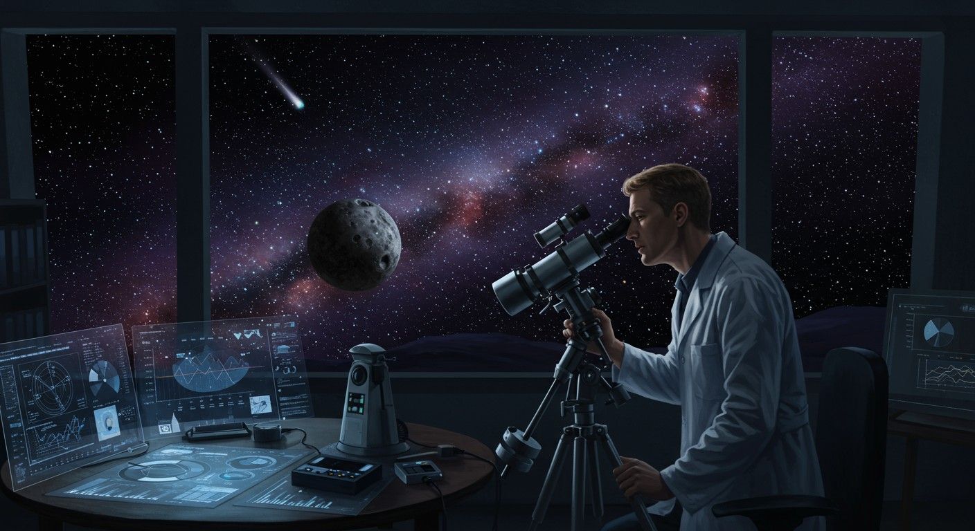 Az Oort-felhő tanulmányozásához fejlett teleszkópokra van szükség.