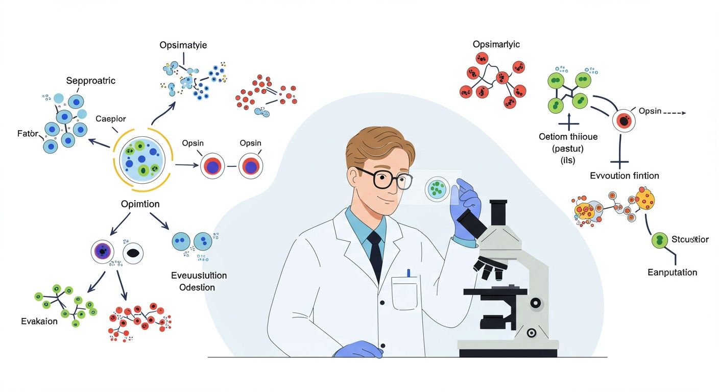 Az opszinok evolúciója a fényérzékelés kulcsa.