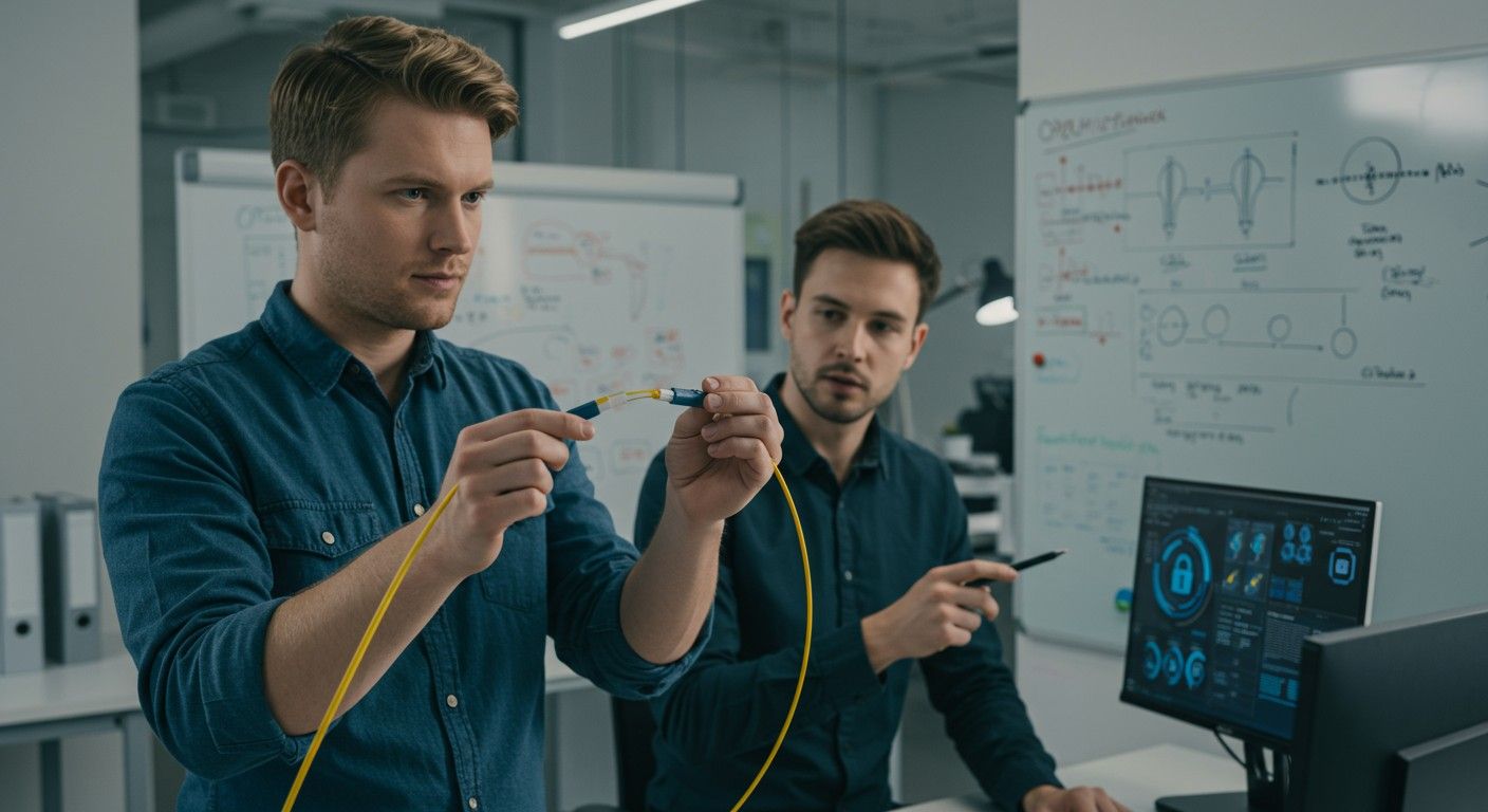 Az optikai hálózatok titkosítása védi az adatokat a támadásoktól.