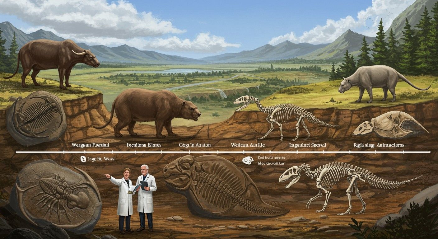 Az ősi állatok kora három fő korszakra osztható.