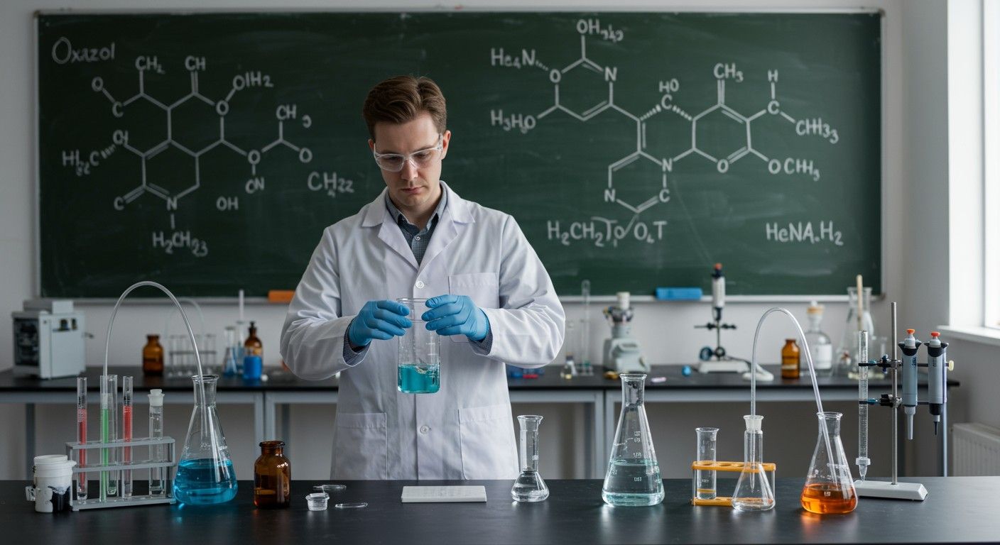 Az oxazol származékai fontos szerepet játszanak gyógyszerfejlesztésben.