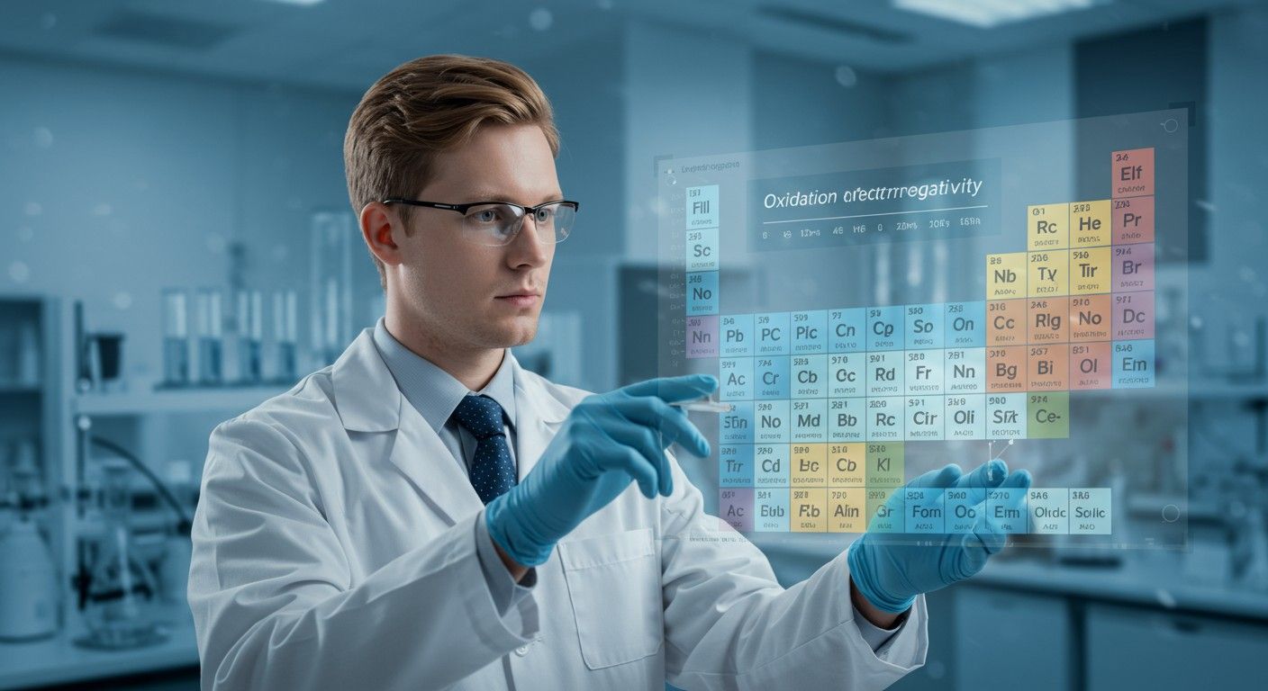 Az oxidációs állapot befolyásolja az elektronvonzó képességet.