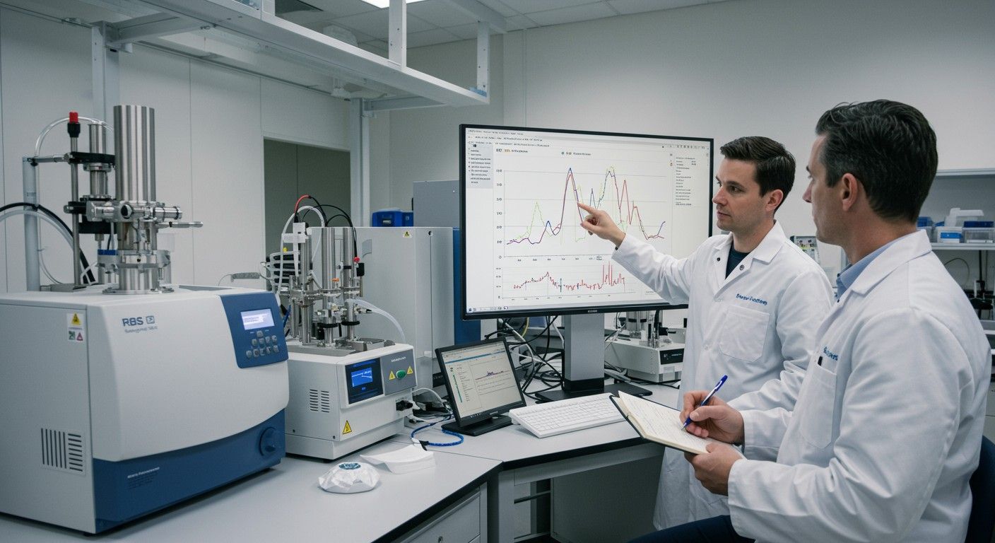 Az RBS érzékenyebb más felületanalitikai módszereknél.