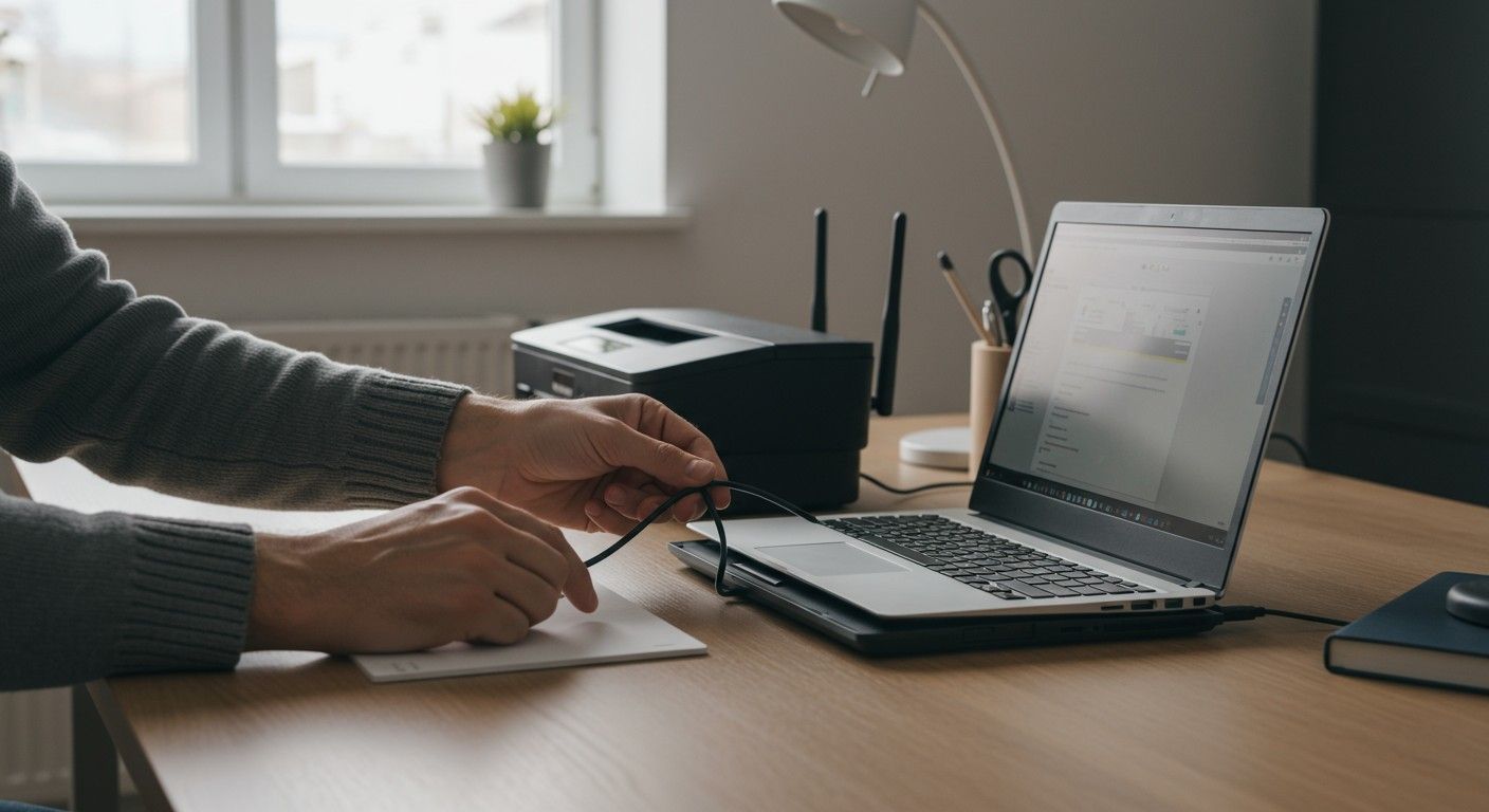 A rugalmas hálózat lehetővé teszi a könnyű nyomtatást.