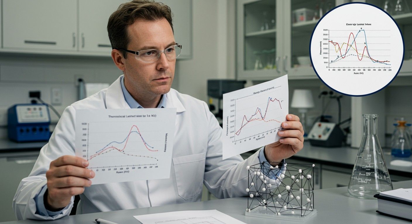 Az elméleti és kísérleti értékek közti eltérések kulcsfontosságúak.