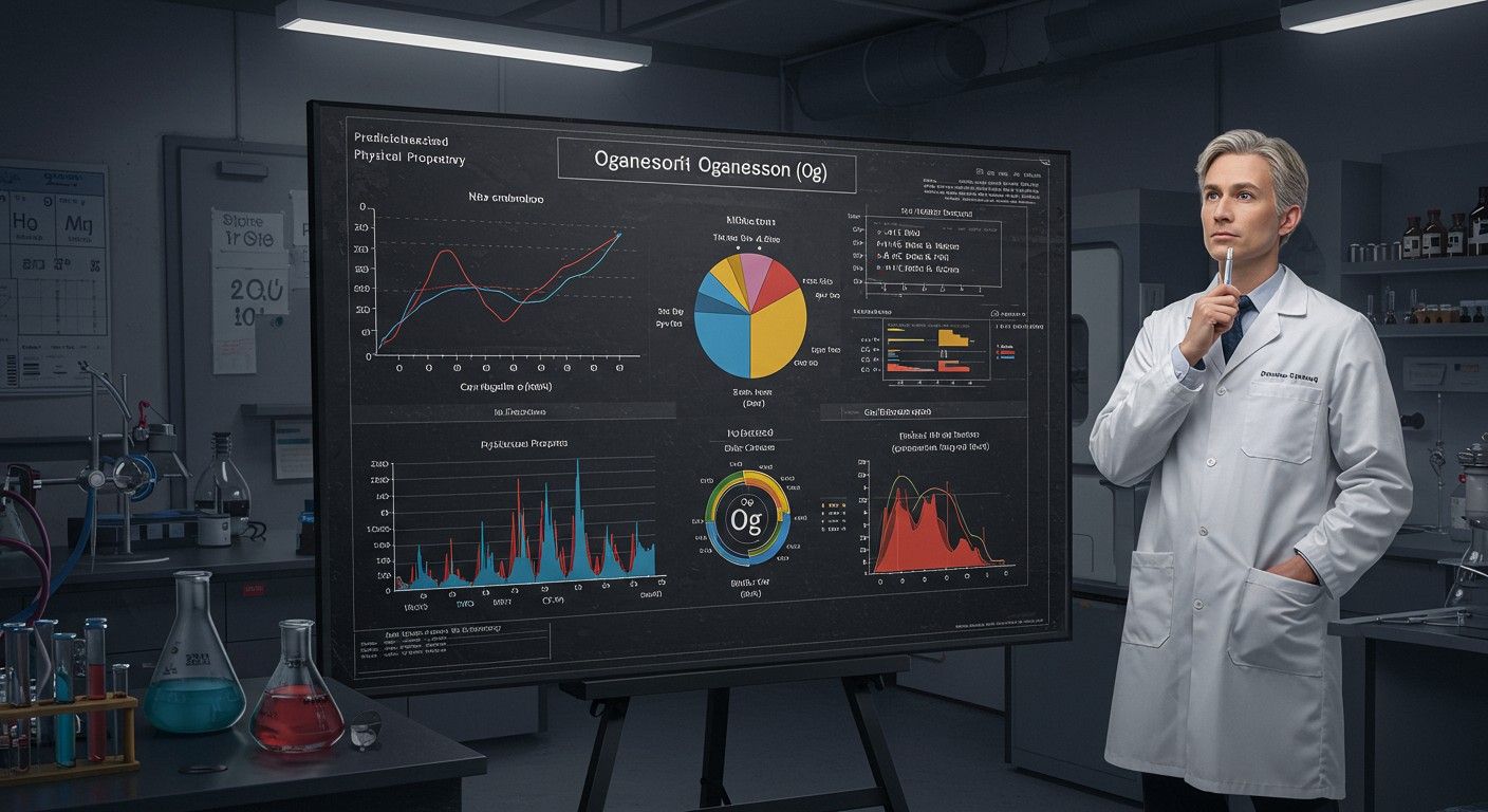 Az Oganesson gáz halmazállapotú, szupernehéz elem lehet.