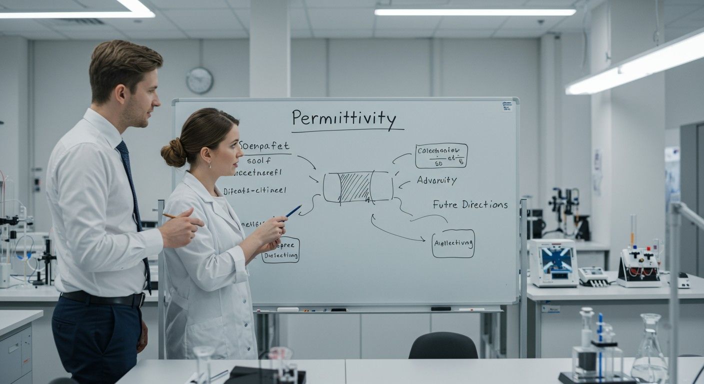 A permittivitás jövője: kvantumtechnológiák és anyagtudomány.