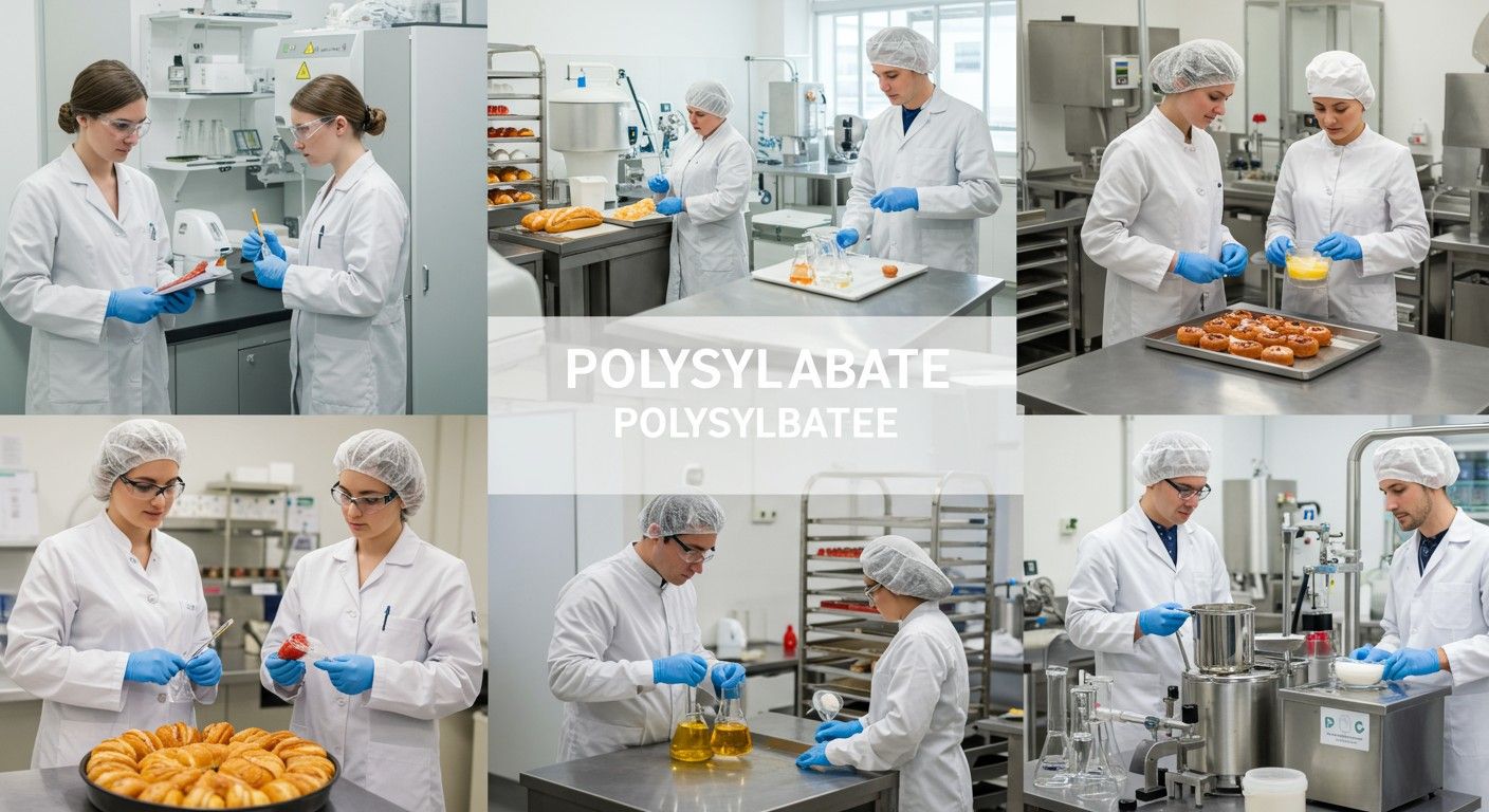 A poliszorbátok széleskörű alkalmazása a kozmetikai iparban.