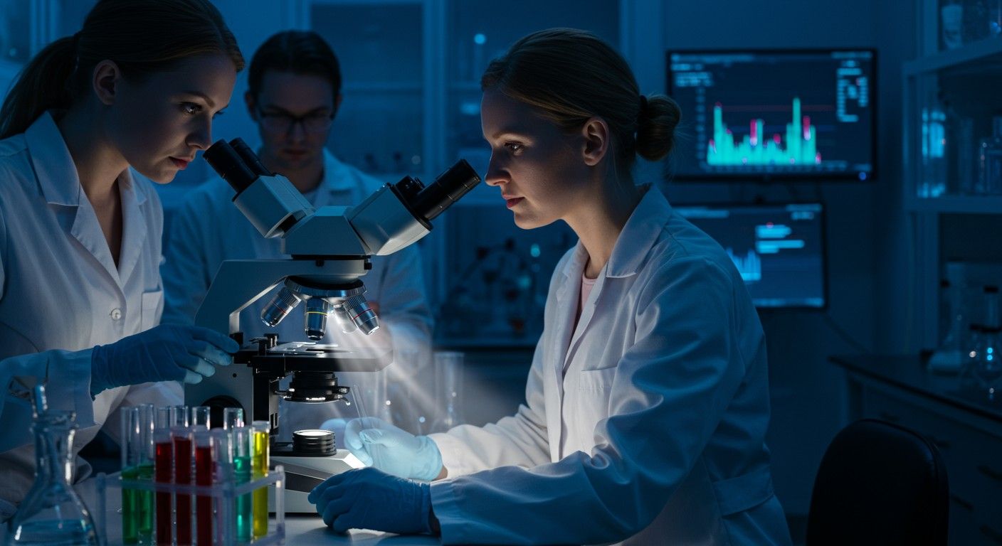 A PALM technika lehetővé teszi a molekulák precíz lokalizációját.