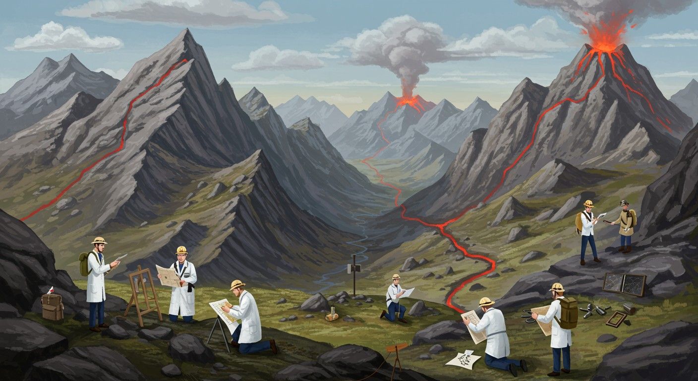 Az orogenezis időszakában a lemezmozgások aktívan formálódnak.