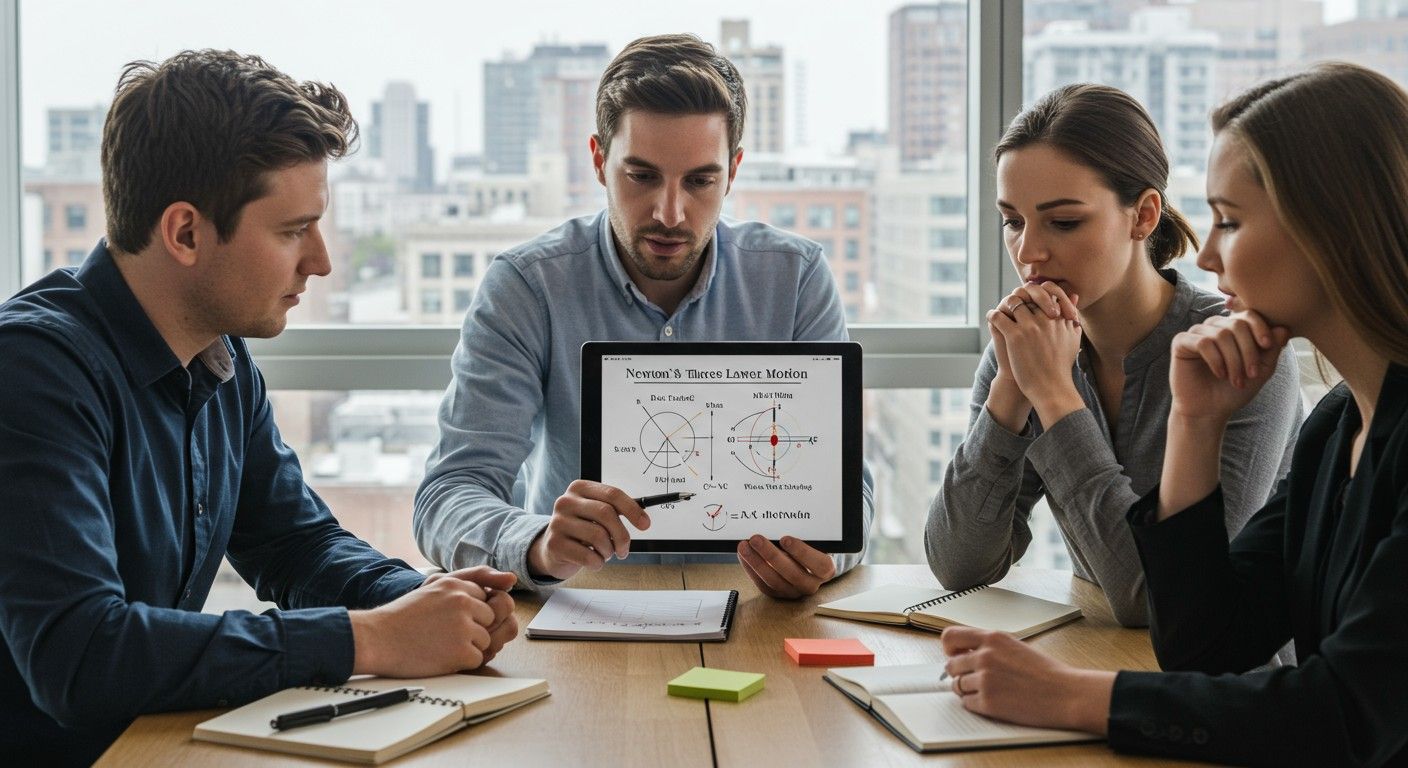 A Newton-törvények nemcsak mozgatnak, hanem megállítanak is.