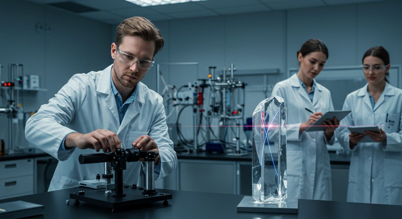 A lézertechnológia forradalmasítja a kommunikációs rendszereket.