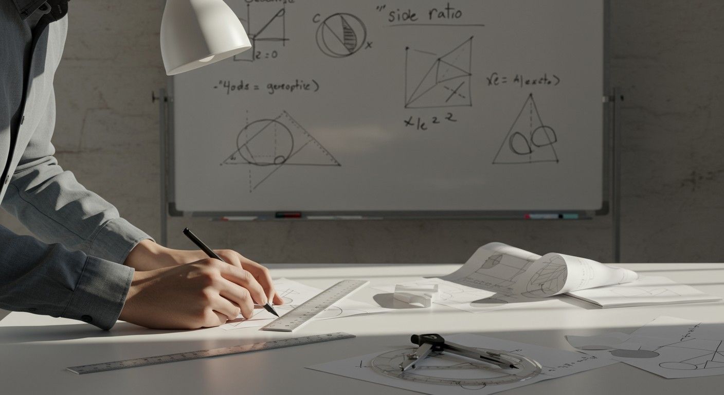 Az oldalviszonyok tudatos használata fokozza a kompozíciót.