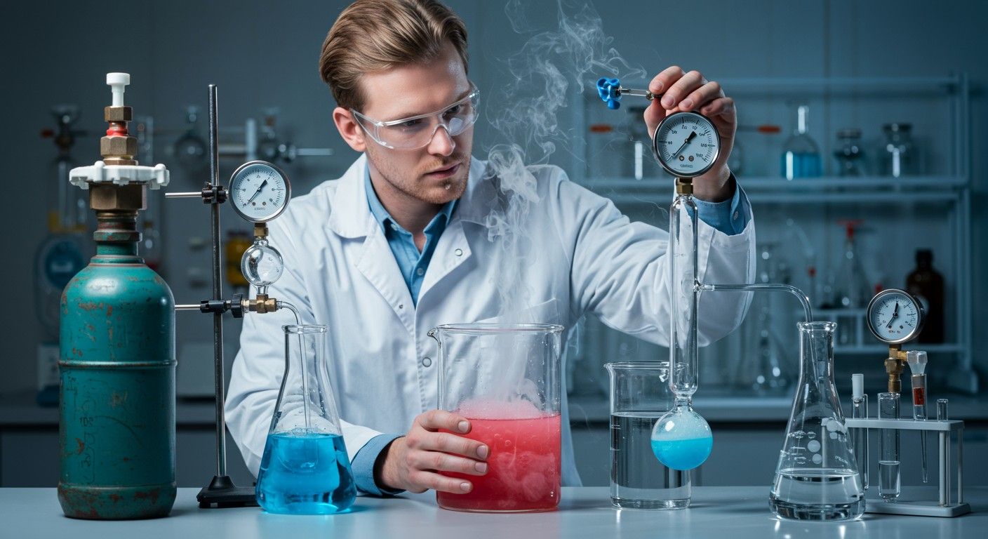 Henry törvénye szerint a gázok oldódása a nyomástól függ.