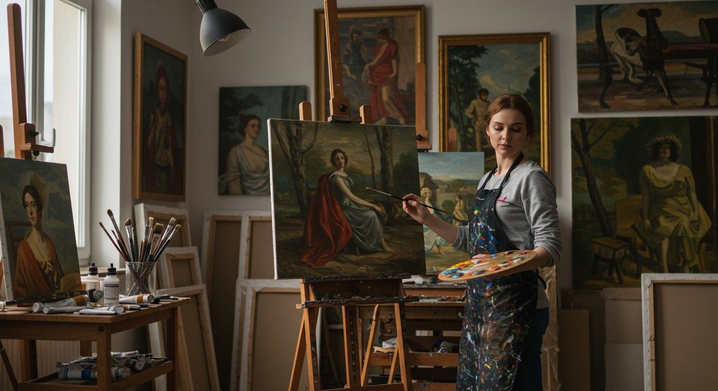 Van Gogh „Csillagos éj” című műve forradalmasította az olajfestést.