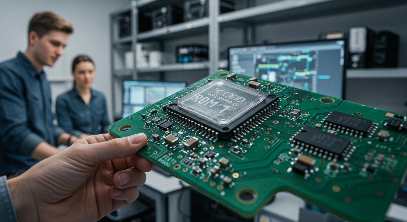 A ROM-ot leginkább elektronikus eszközökben használják.