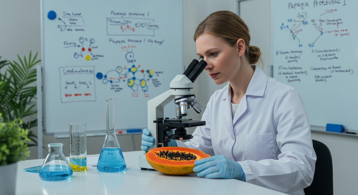A papaya proteináz I innovatív gyógyszerfejlesztés alapját képezheti.