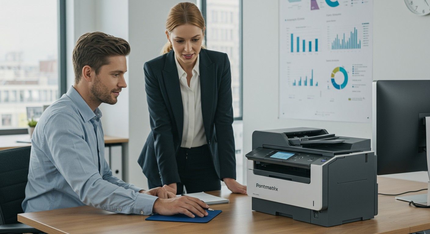 A modern pontmátrix-nyomtatók könnyen integrálhatók felhőszolgáltatásokkal.