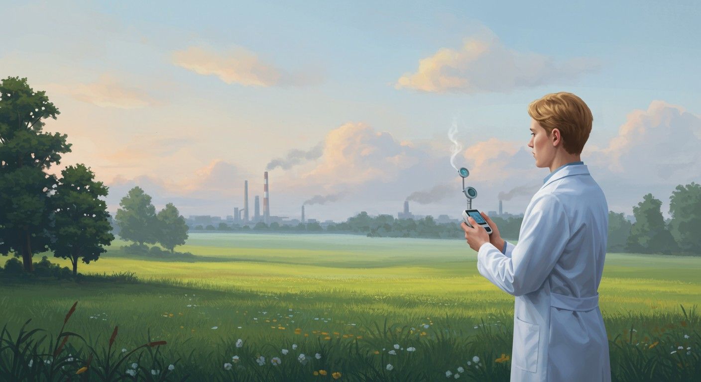 Az NTP segít pontosan nyomon követni a légszennyezést.