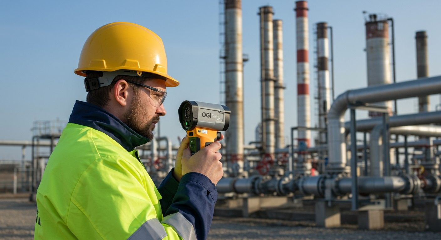 Az OGI technológia gyorsan detektálja a kulcsfontosságú gázokat.