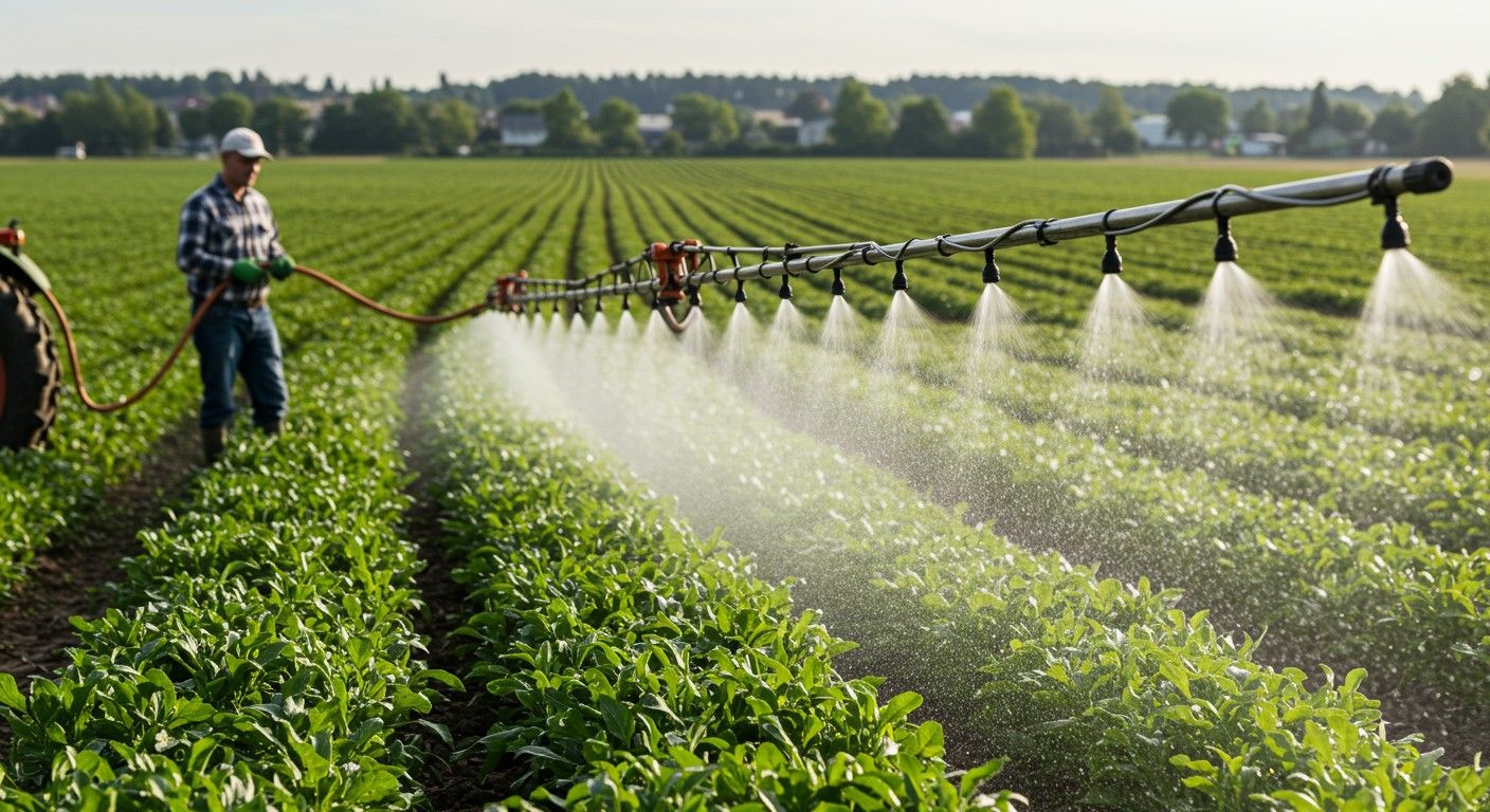 A mezőgazdasági porlasztók növelik a termelékenységet és hatékonyságot.