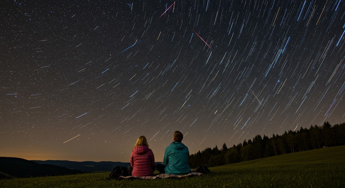 Augusztus 12-13. között a leglátványosabb a Perseidák.