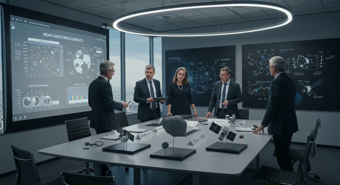 Az űrszondák nemzetközi együttműködésben figyelik az NEO-kat.