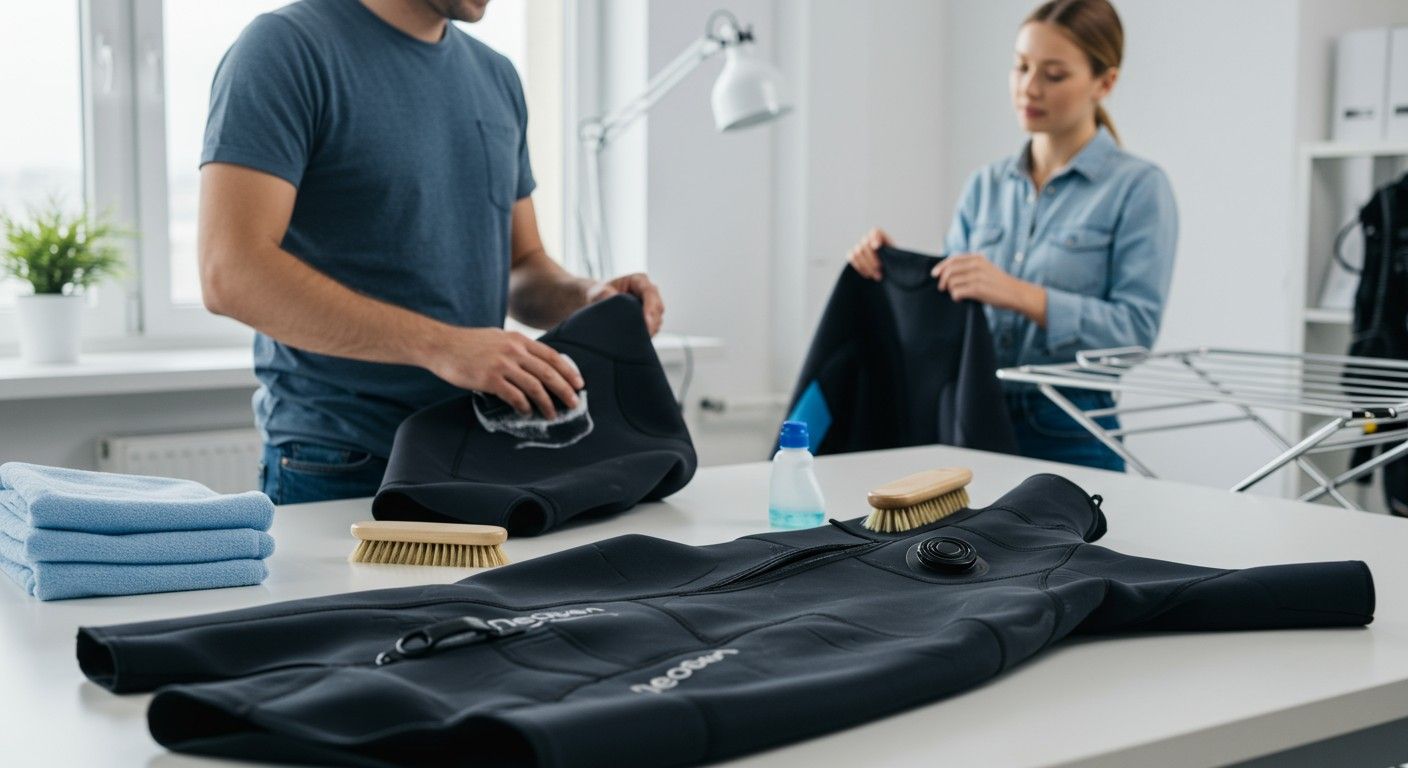 A neoprén termékeket mindig hűvös, száraz helyen tárold.