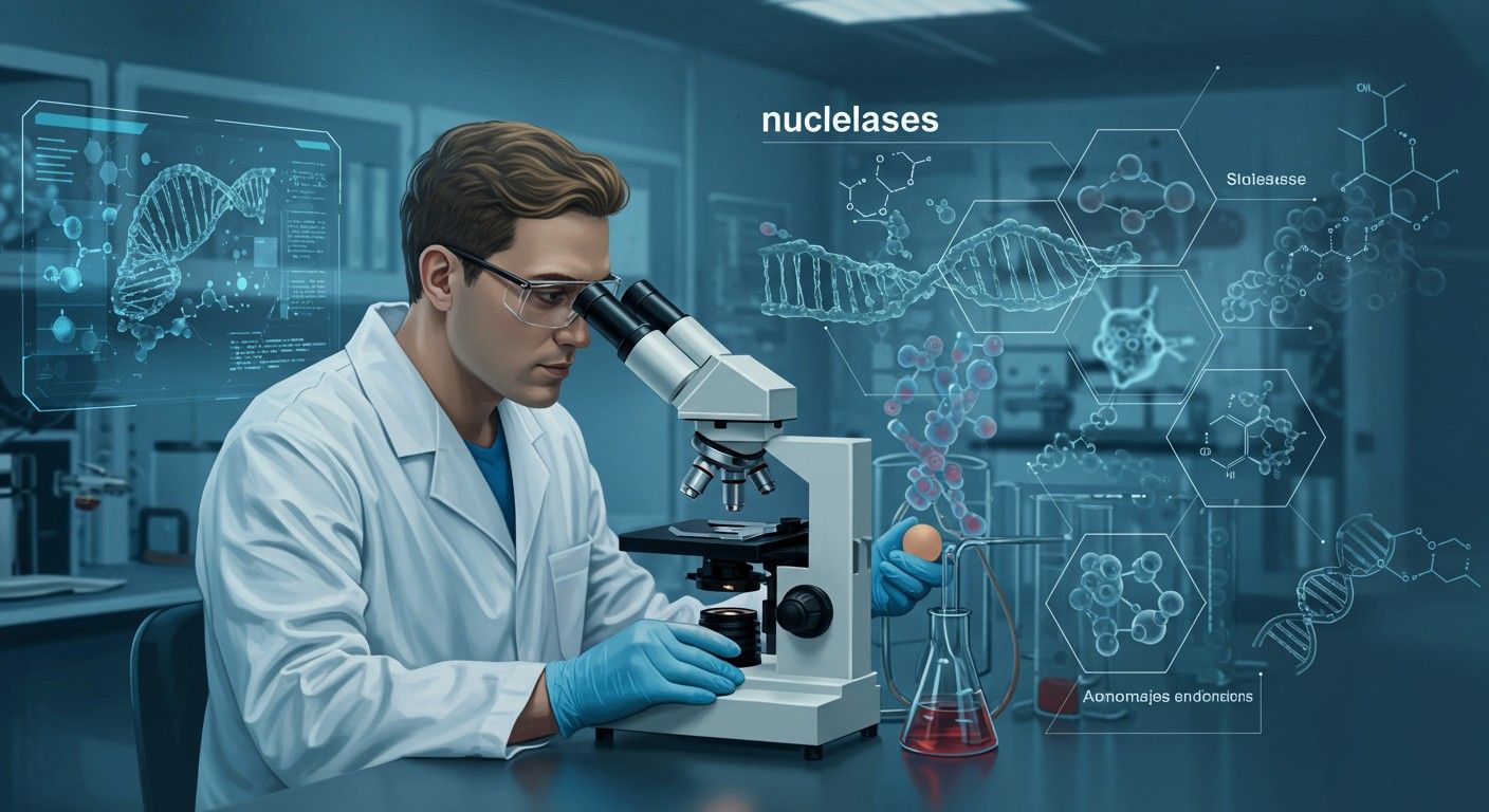 A nukleáz hiányok genetikai rendellenességeket okozhatnak.