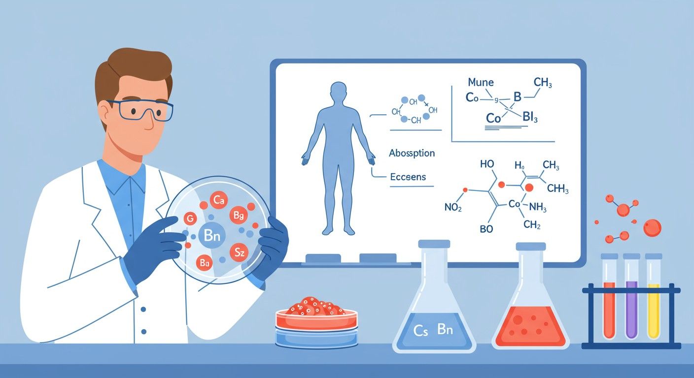 A nyomelemek felszívódását számos tényező befolyásolja.