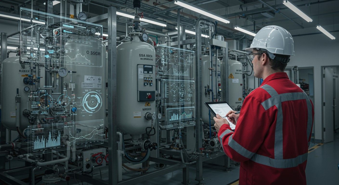 A PSA rendszerek optimalizálása növeli a hatékonyságot jelentősen.