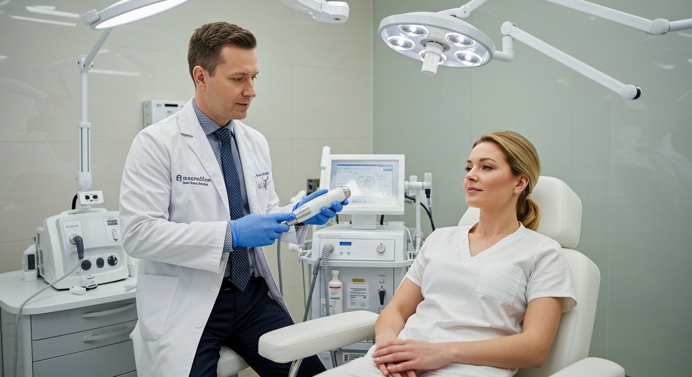 A rádiófrekvenciás kezelés csökkenti a bőr öregedését.