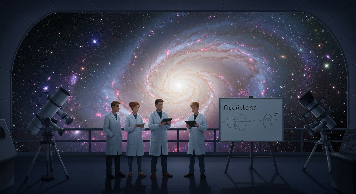 Az oszcillonok segíthetnek megérteni a sötét energia természetét.