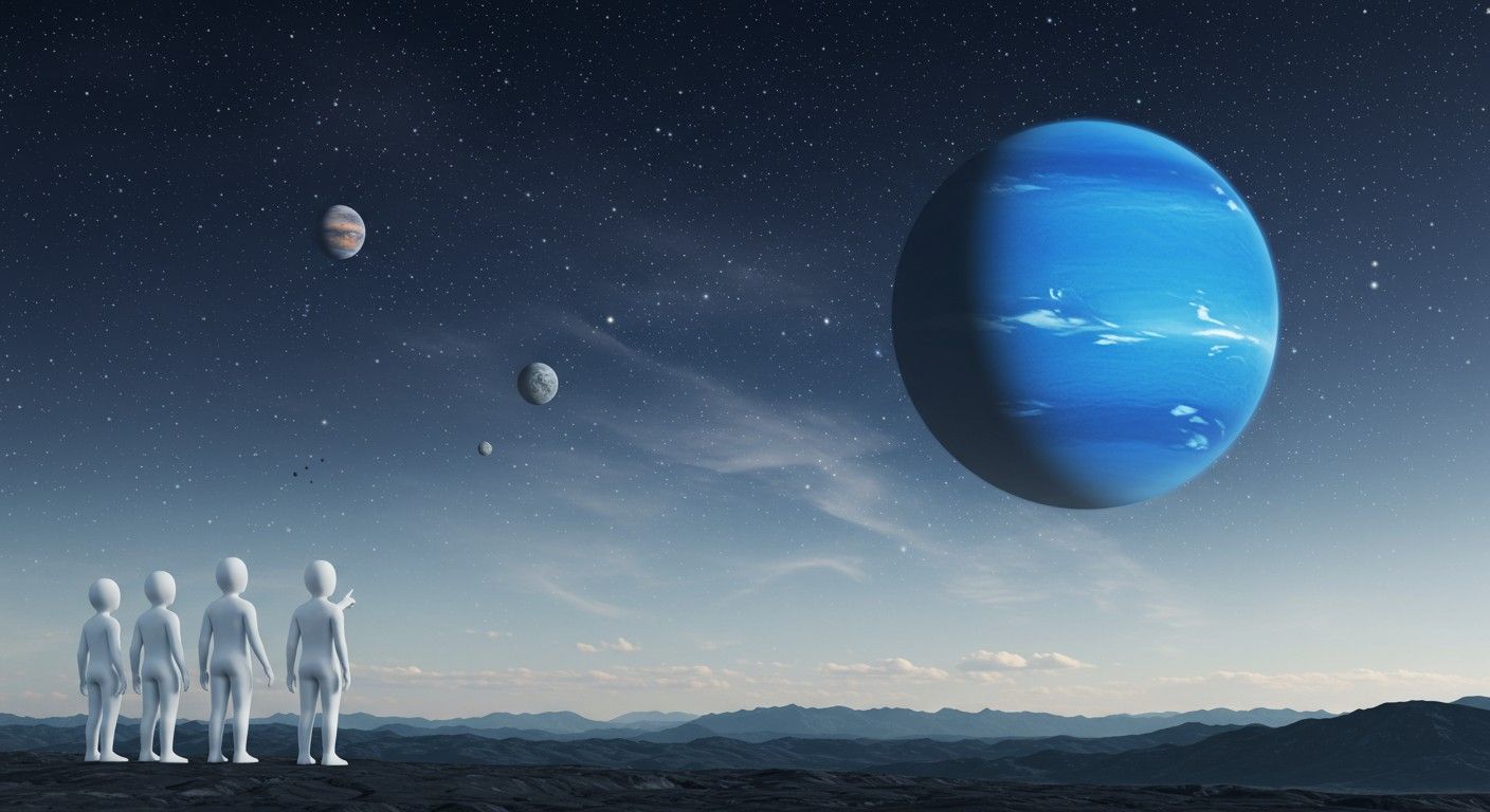 Neptunusz pályája 165 földi év alatt teljesen körbefordul.