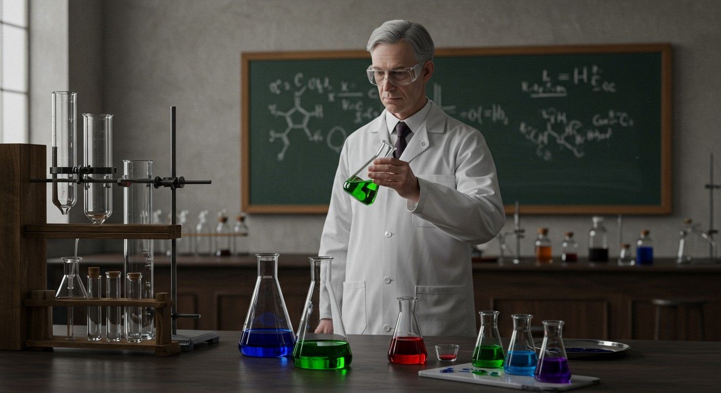 Perkin a tiszta tudományért küzdött, innovatív módszerekkel.