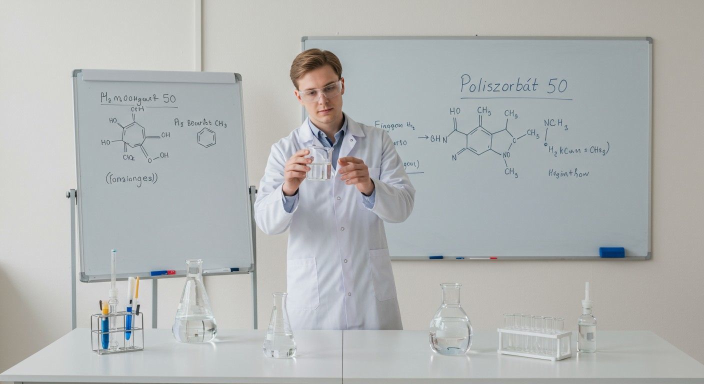 A Poliszorbát 50 emulgeáló hatása széleskörű alkalmazásra késztet.