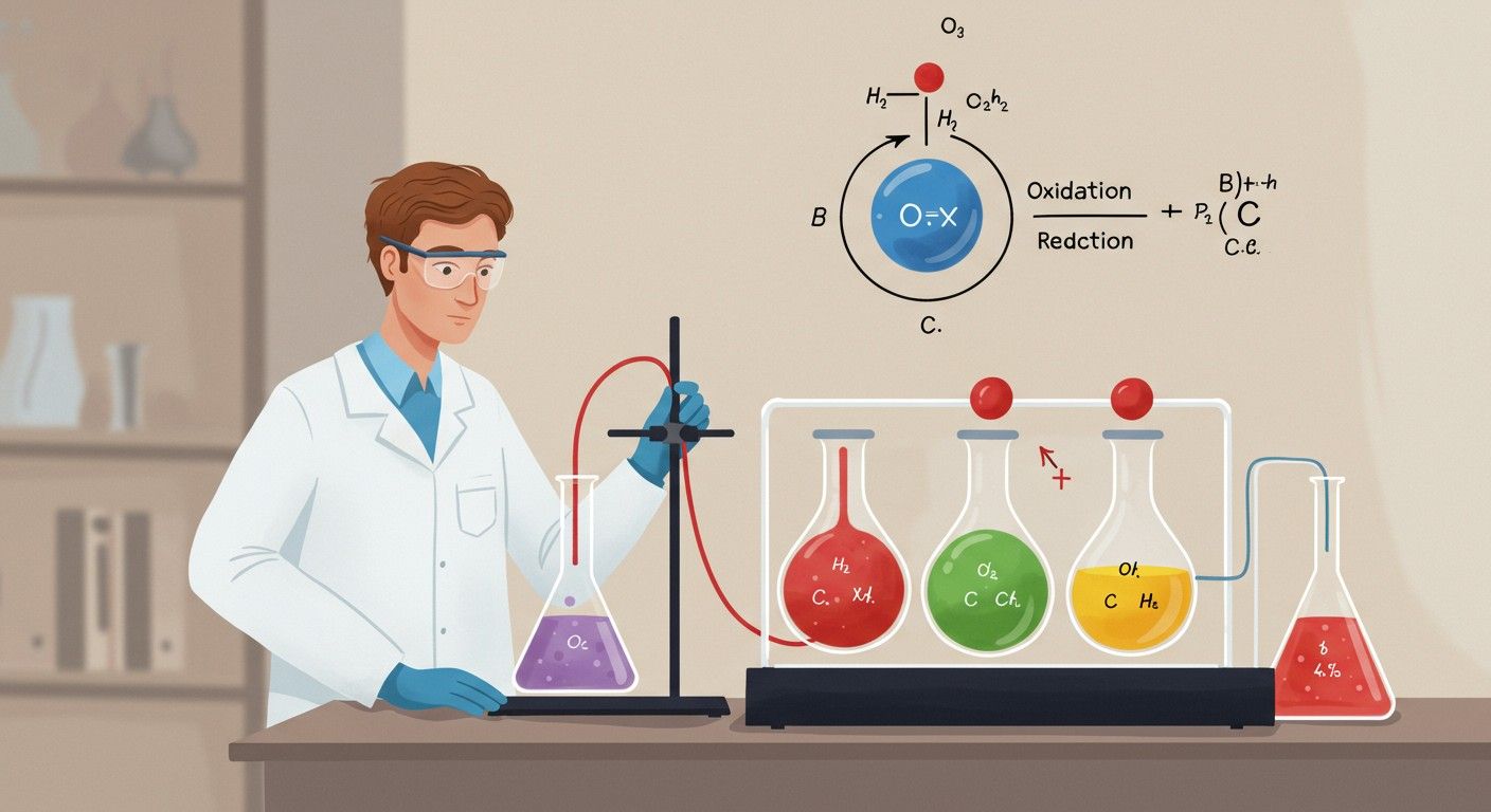 A redox potenciál befolyásolja az oxidációs-redukciós reakciókat.