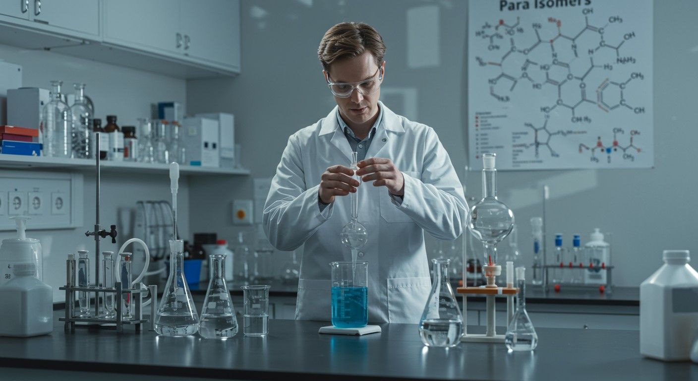 A para izomerek szintézise gyakran választási reakciókkal történik.