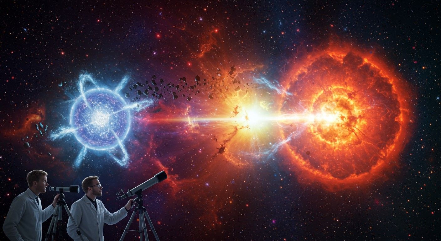 Szupernóvákban keletkeznek a valódi nehéz elemek.