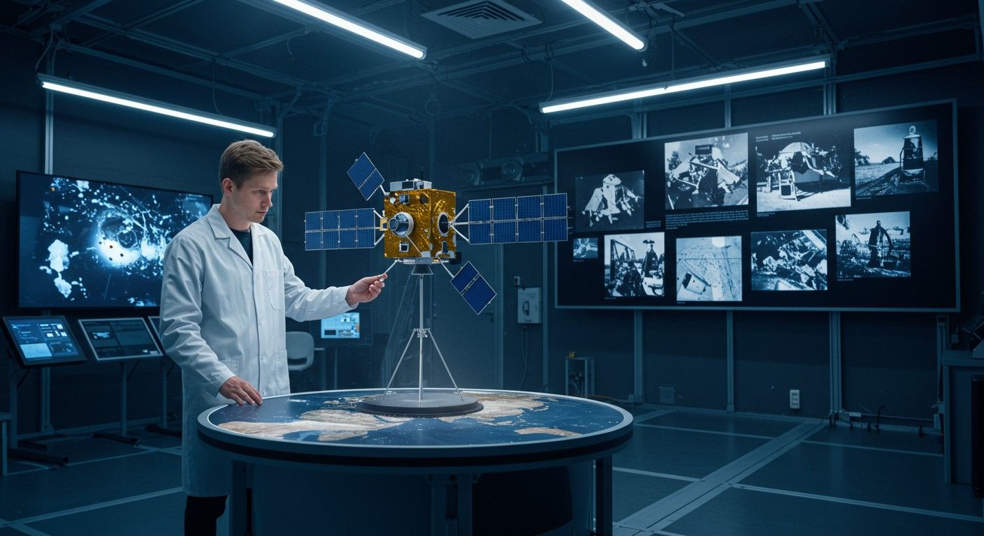 A Szputnyik 1. volt az első mesterséges műhold.