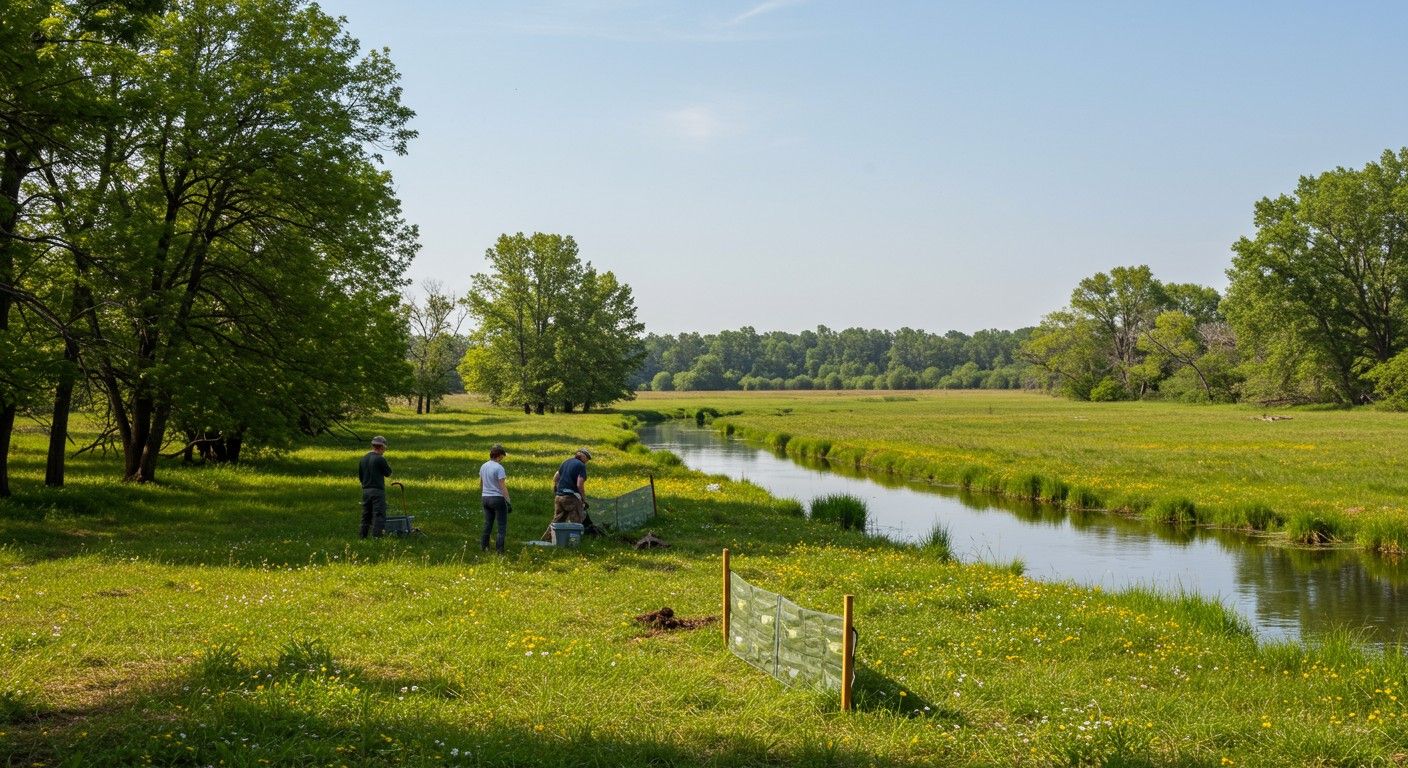 A védelmi intézkedések segítik az ártéri élőhelyek megőrzését.