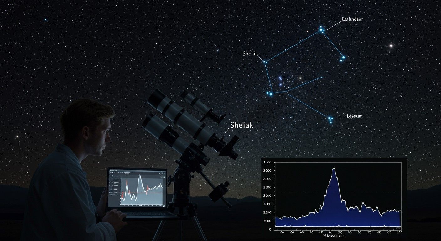 A fénygörbe variációi felfedik a Sheliak titkait.