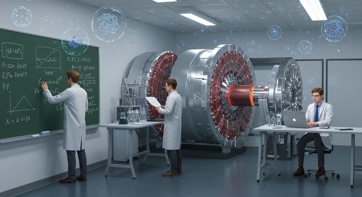 A Higgs-mechanizmus a részecskék tömegét adja.
