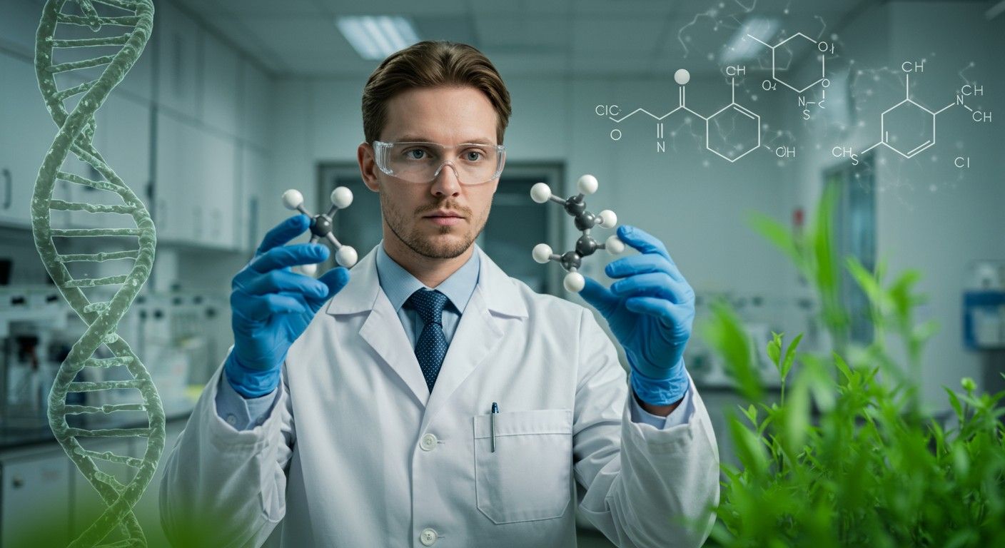 A homokiralitás életünk alapvető folyamataiban is jelen van.