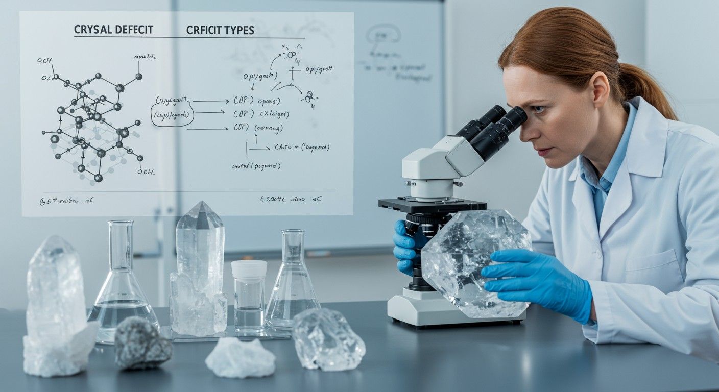 A kristályhibák befolyásolják az anyagok mechanikai tulajdonságait.