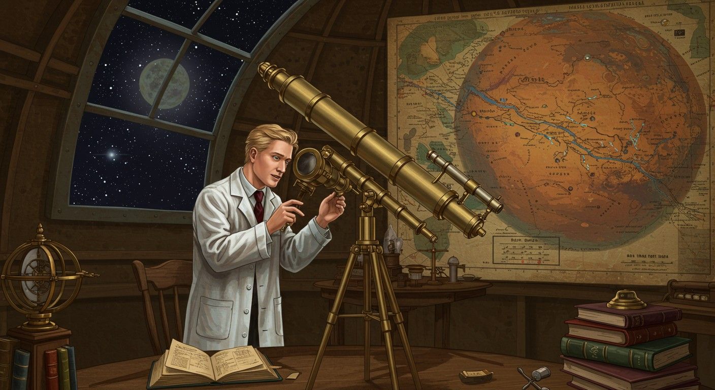 A Mars-csatornák felfedezése új perspektívát nyújtott a bolygóra.
