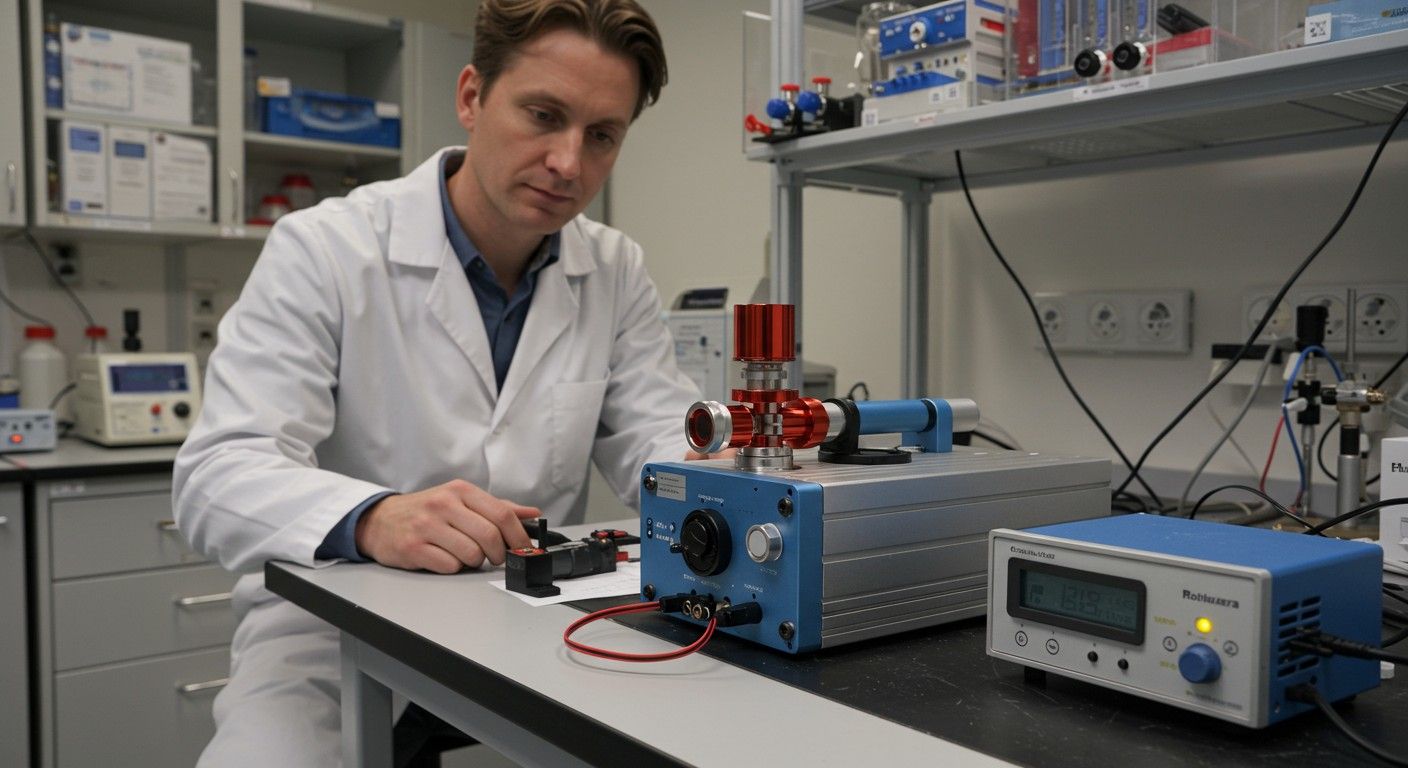 A rubinlézer legfontosabb eleme a rubin kristály.